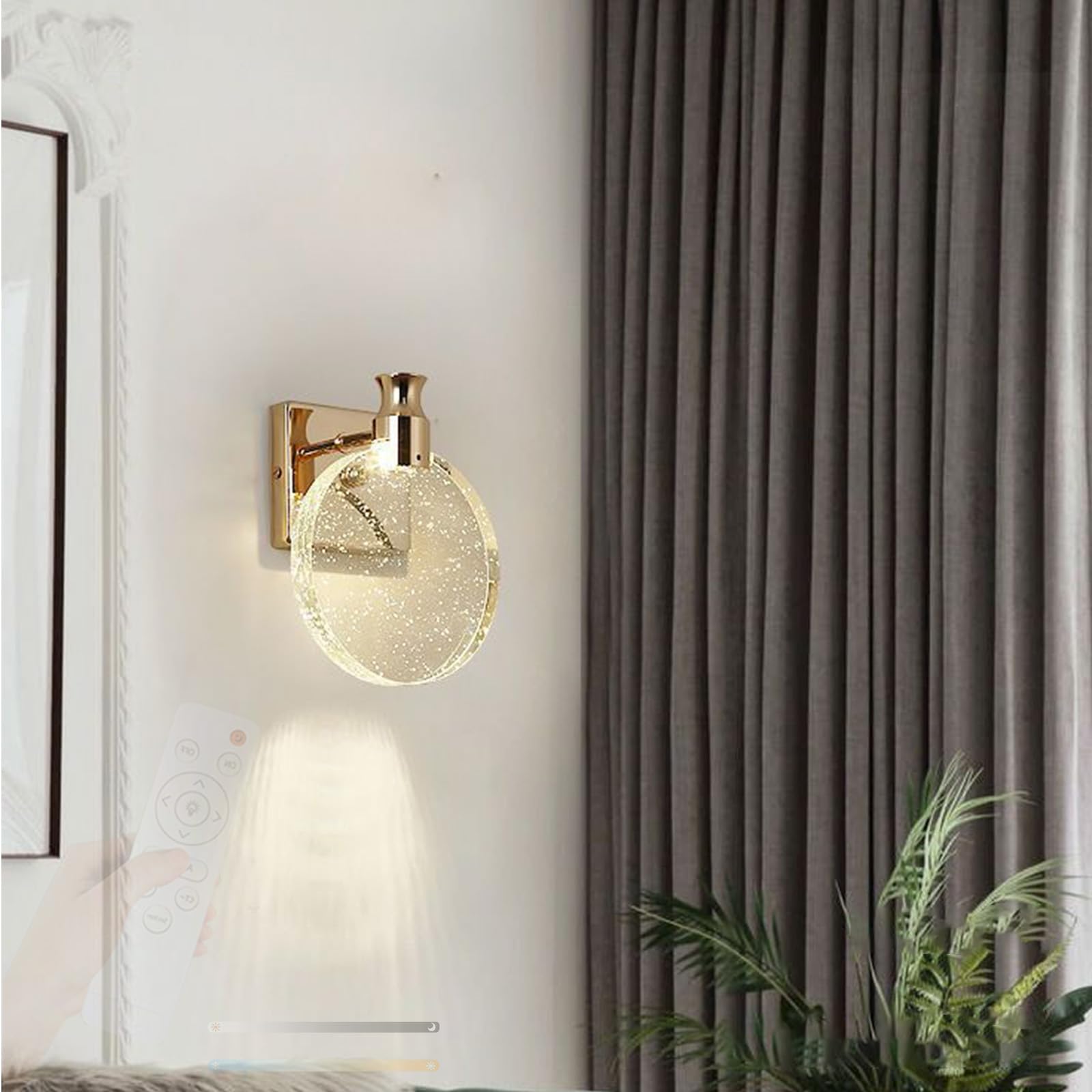 Aplique de pared LED regulable que elimina zonas oscuras en pasillos 8