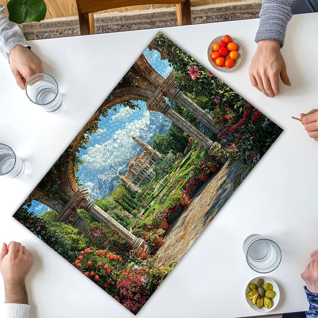 Puzzle Jardín, Puzzle 3000 Piezas, Rompecabezas, Regalo Mujer, Decor -8248