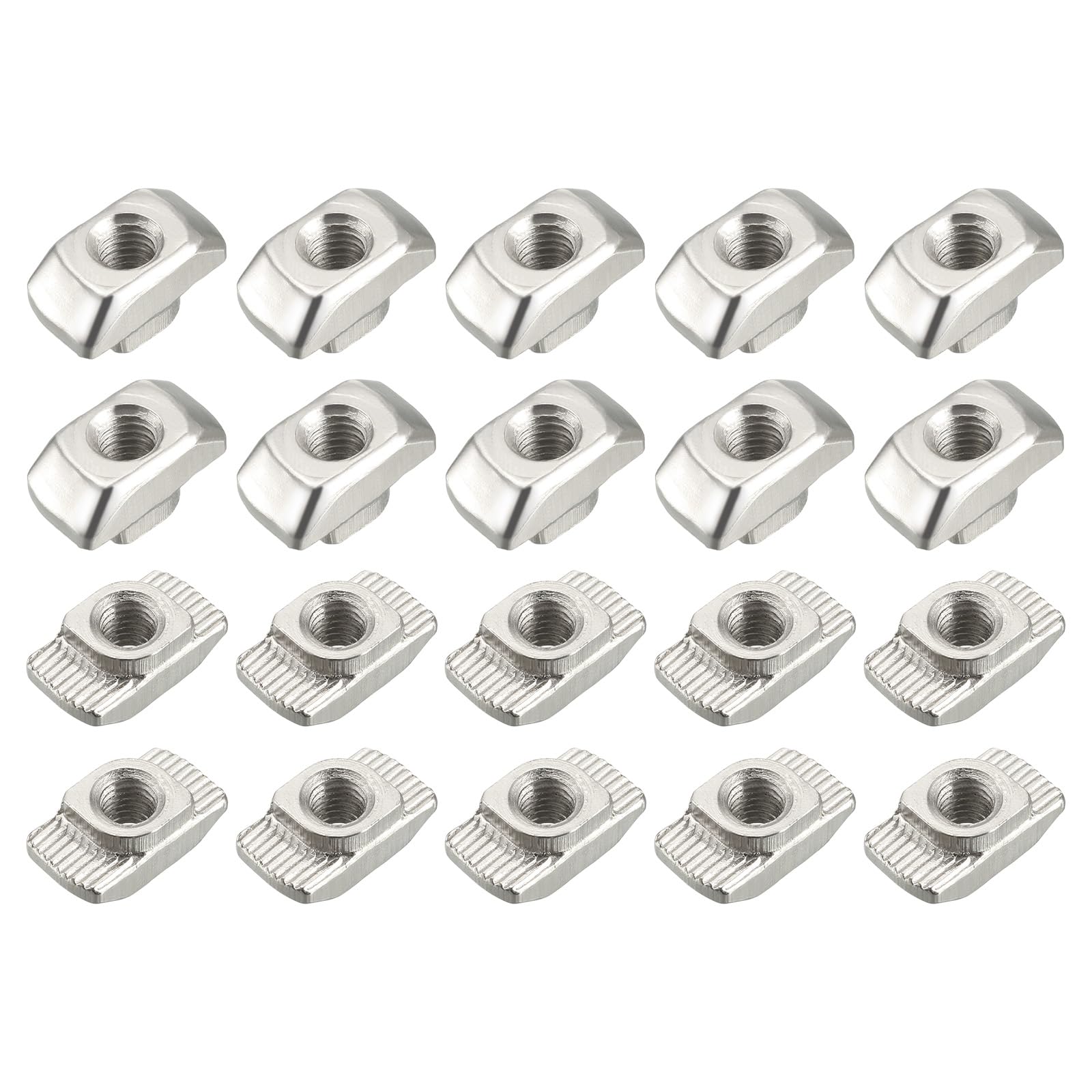 METALLIXITY Sliding T Slot Nuts (M6 Thread) 20pcs