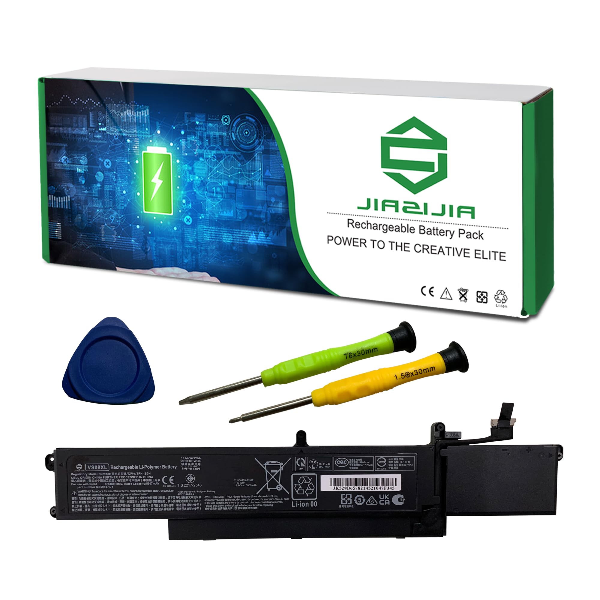 Amazon.com: JIAZIJIA VS08XL Laptop Battery Replacement for Hp