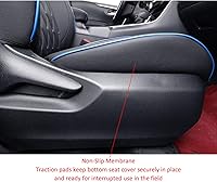 Vista 2 de EKR Rav4 Seat Covers Custom Fit for Toyota Rav4 2019 2020 2021 2022 2023 2024 2025 LE,XLE,XLE Premium,Limited, Leather Truck Seat Cover Full Set for