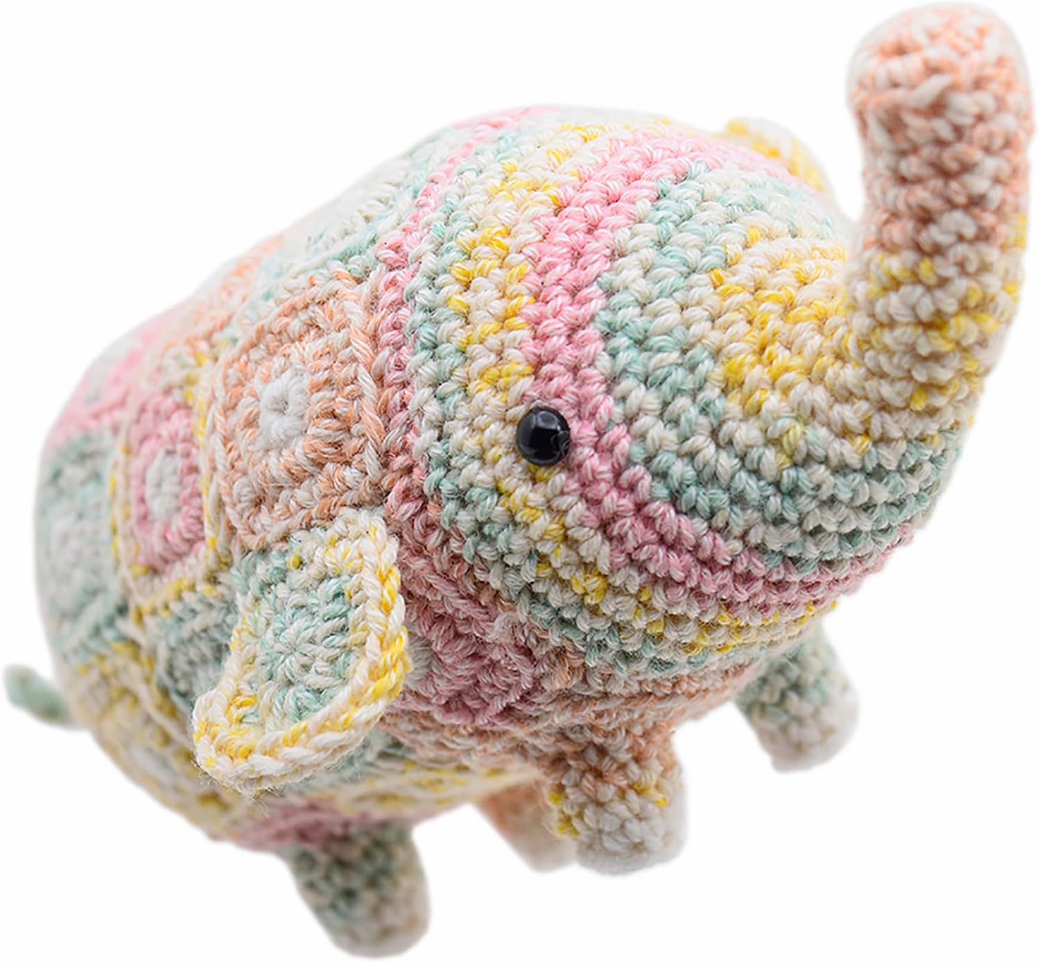 NASKA HT-31 Amigurumi Kit, Elephant Kurt (Knife Mailer) Design, Elta Design (Hoko Takeda)