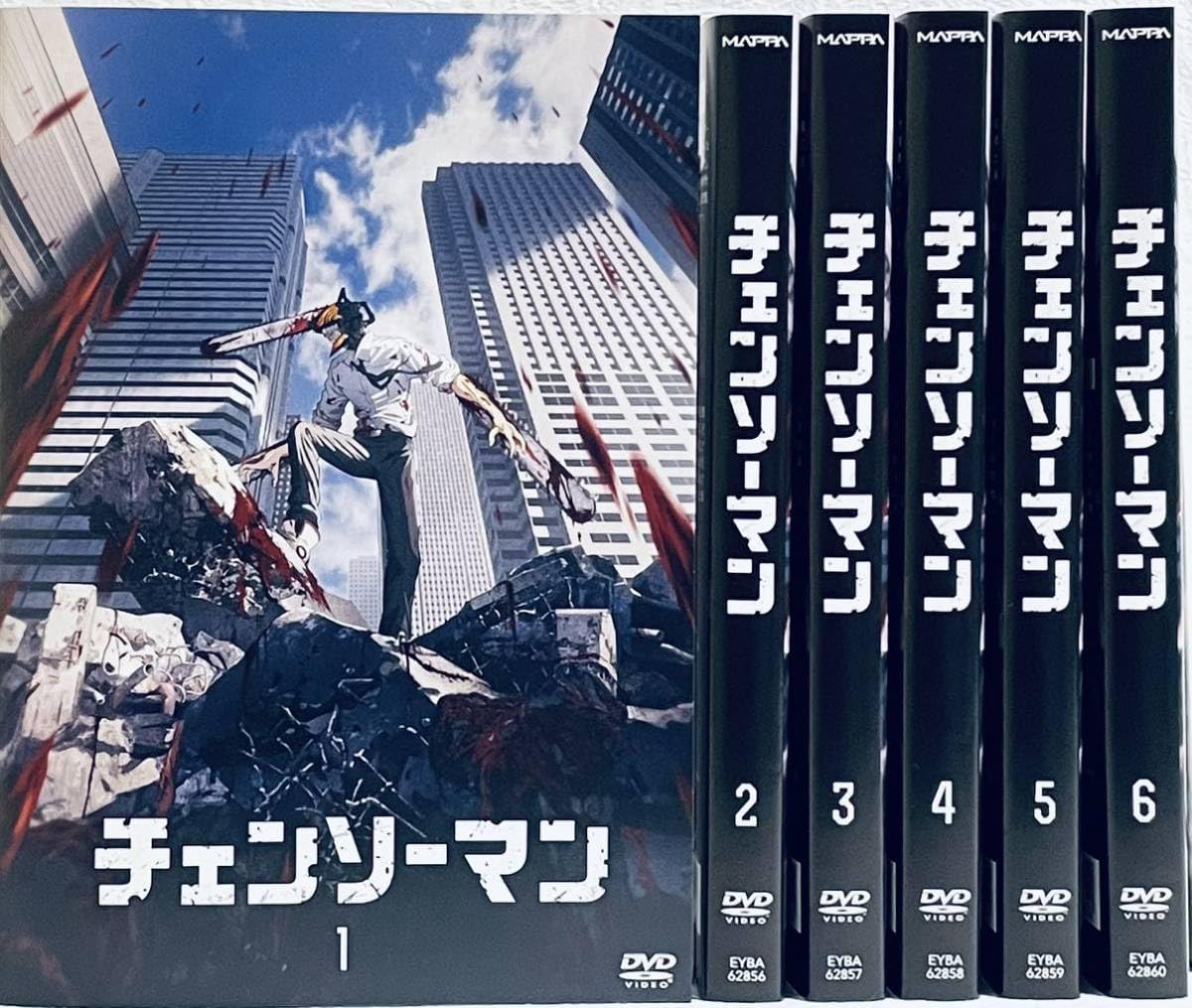 Amazon.co.jp: チェンソーマン 全6巻レンタル版DVD 全巻セット アニメ  