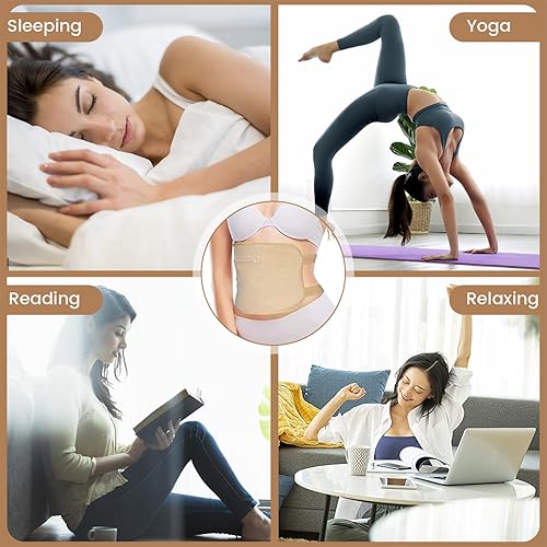 Miniatura 5 de Paquete de 7 paquetes de aceite de ricino, paquete de aceite de ricino orgánico reutilizable, paquete de aceite de ricino ajustable, correa