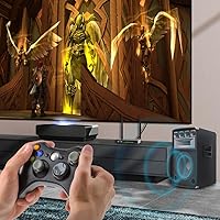 Vista 9 de TIMBOOTECH Transmisor y receptor HDMI inalámbrico de 820 pies, hasta 8 receptores, KVM, control remoto IR, salida de bucle, extensor inalámbrico