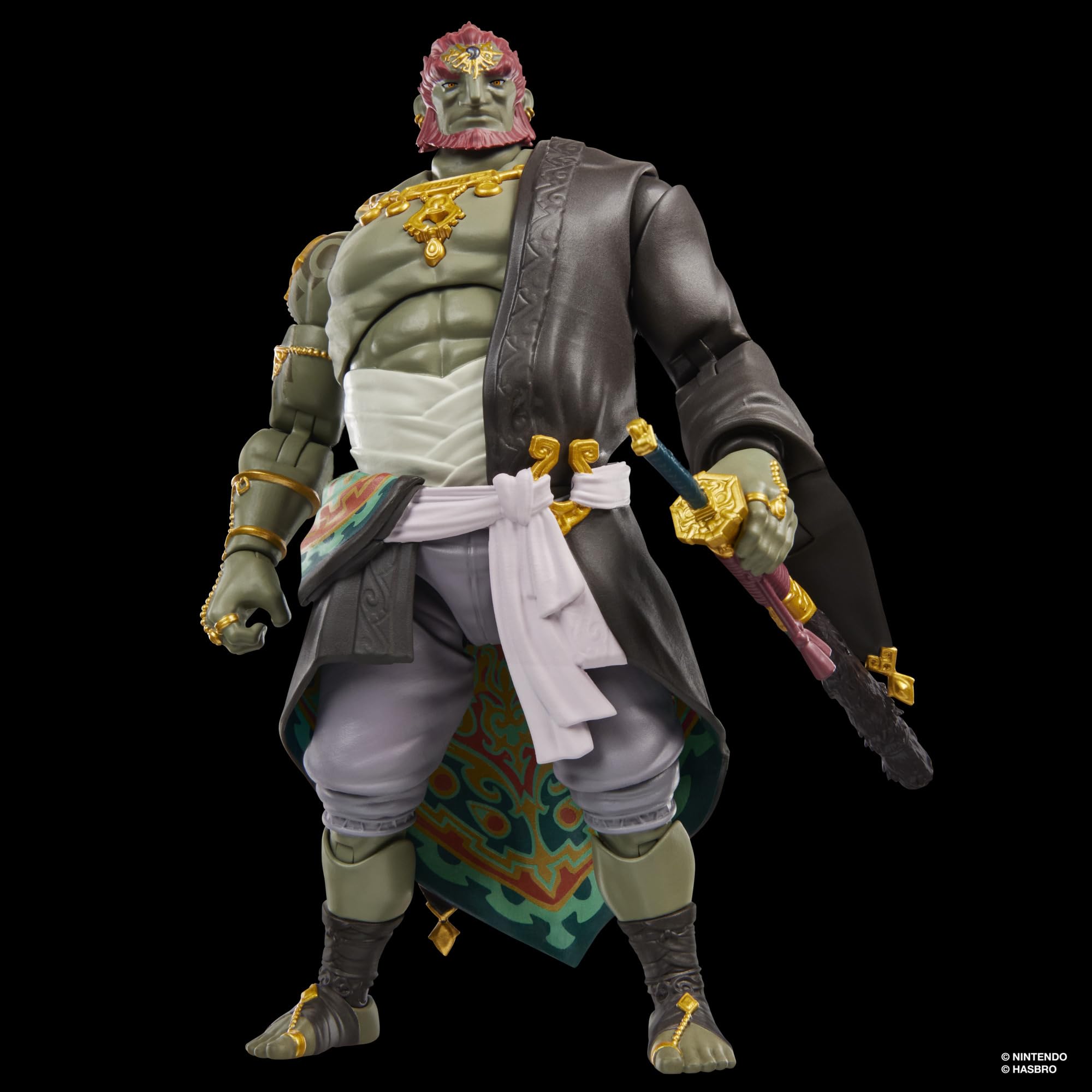 The Legend Of Zelda: Heroes of Hyrule Ganondorf, Tears of the Kingdom, action figure da collezione deluxe da 15 cm