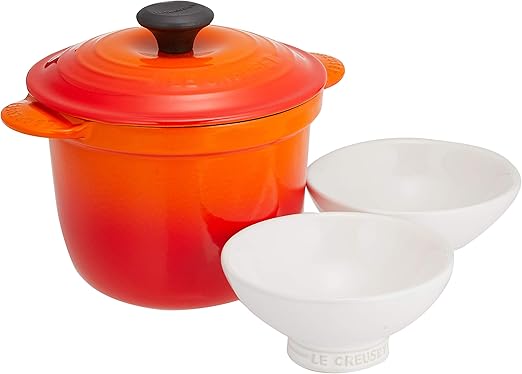 Amazon Amazon Co Jp 限定 Le Creuset ルクルーゼ 鍋セット オレンジ 18cm 4個入 両手鍋 オンライン通販