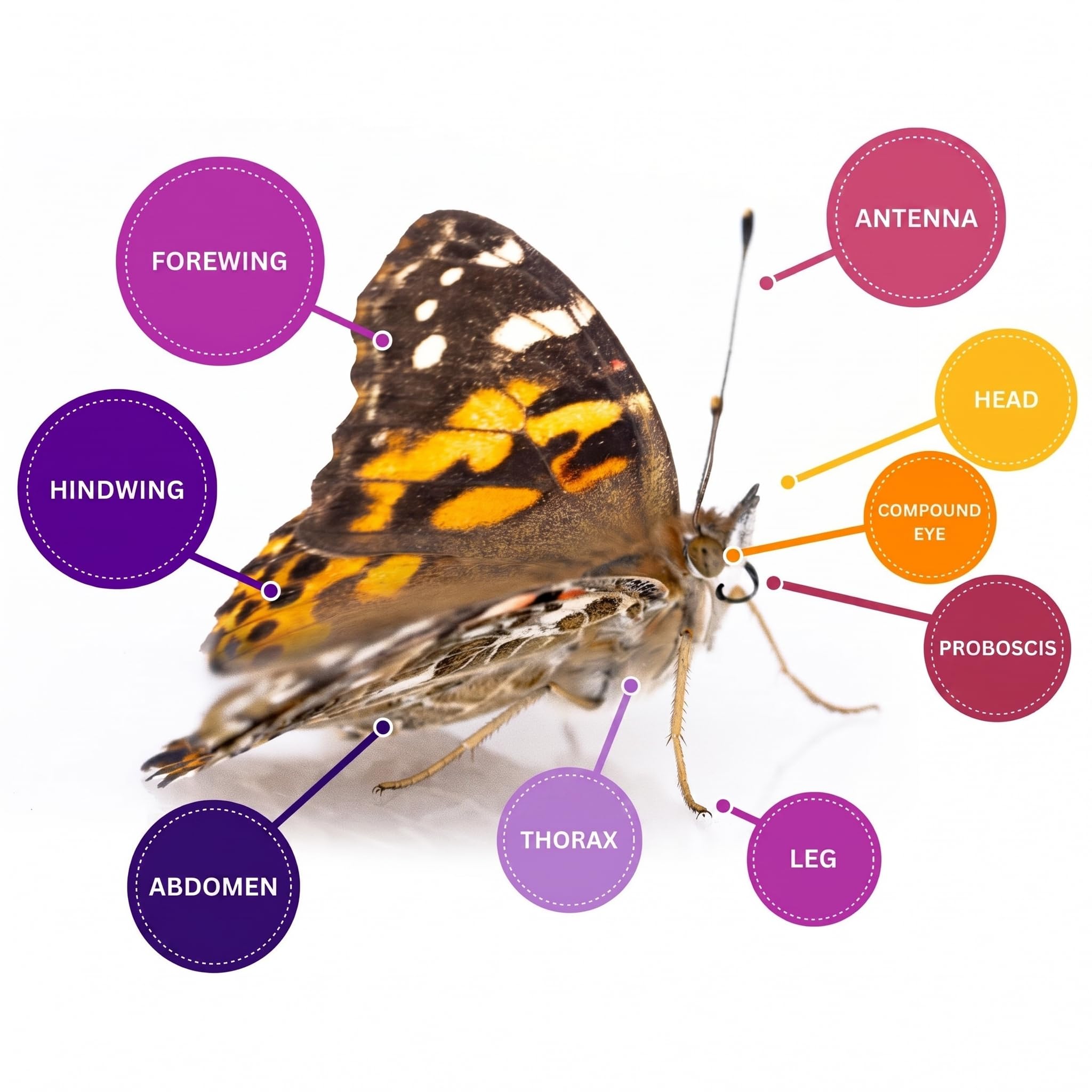 Juego de cría de mariposas para niños/adultos, ideal para el hogar, garantía de éxito | libro electrónico gratuito y materiales de aprendizaje | Cría de orugas