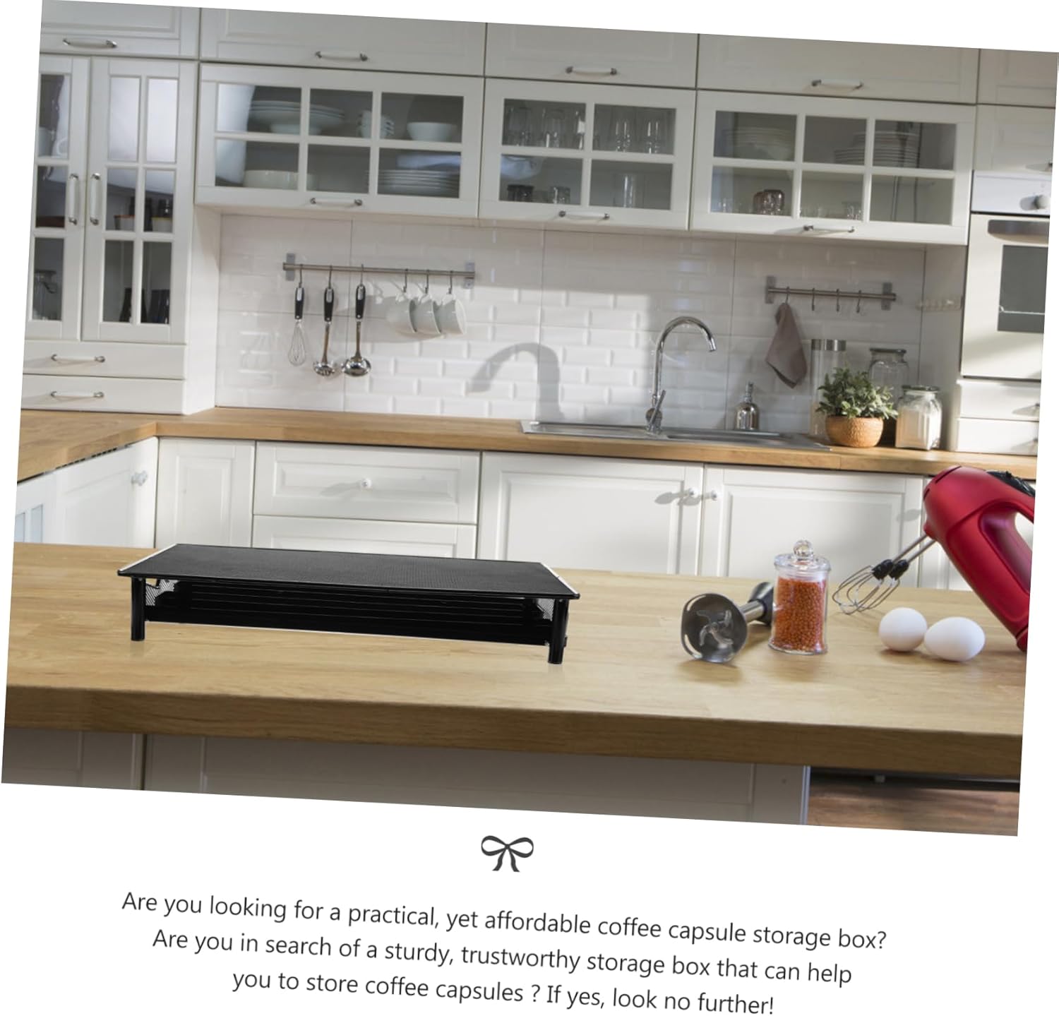 Type Coffee Capsule Storage Box Organizer for Capsules Compact and Lightweight Design Practical Coffee Holder for Kitchen Office Use