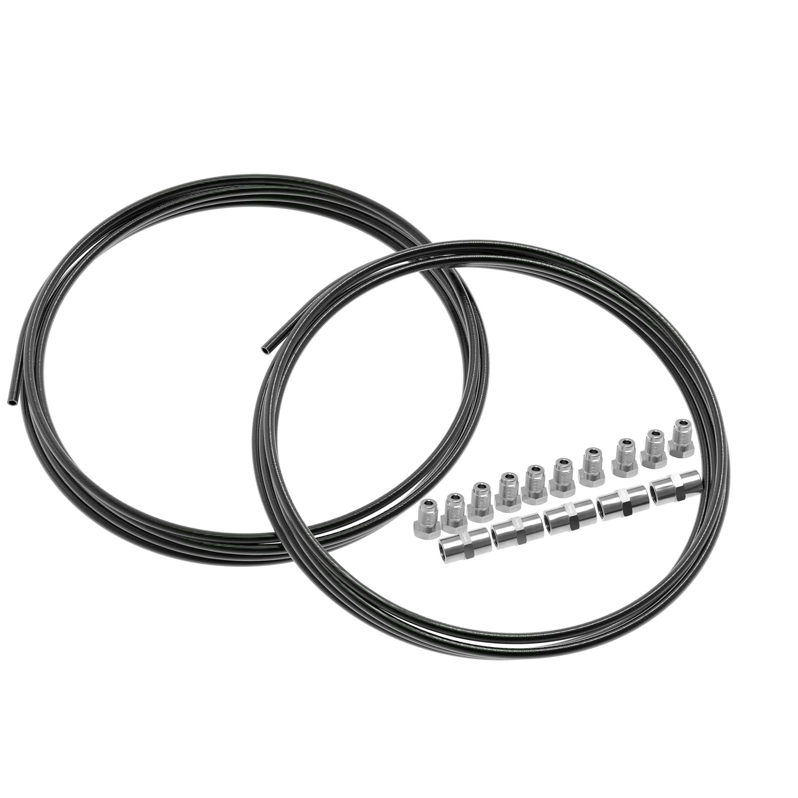 Set Raccordi E Connettori Per Tubo Freno 4,75 Mm: 20 Viti + 10 Connettori, Tipo Bordo F