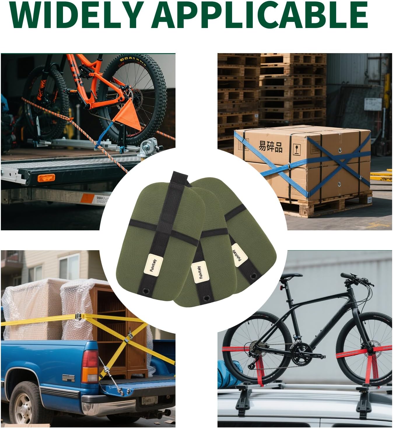 Small Ratchet Strap Storage Bags, Bungee Cord Storage Organizer Pouches (3-Pack), Tangle-Proof Case for Ratchet Straps, Bungee Cords & Tow Ropes, Ultimate Truck, RV & Toolbox Organizer - Image 7