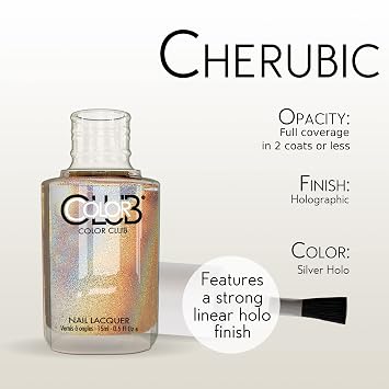 Color Club Cherubic Color Club Halo Huesnail Lacquer .5 Fl Ounce - 15 Ml, 0.5 fluid_ounces