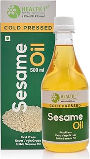 HEALTH 1st Cold Pressed Sesame Oil, 500 ml