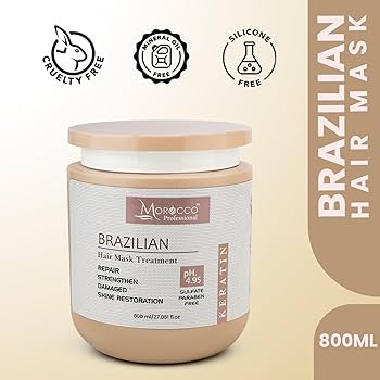 トリートメント maroco MOROCCO PROFESSIONAL Brazilian Hair Mask For Dry & Frizy Hair