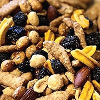 Vista 3 de Germack Pistachio Company Detroit, consigue tu merienda en la mezcla de bar dulce y picante para fiestas, bolsa de 7 onzas, juego de 2