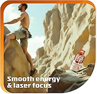 Vista 6 de Focus Factor Enfoque extra fuerte + inyecciones energéticas – 12 botellas de 2 onzas (sabor a mango y melocotón) – Alimentado por nootrópicos