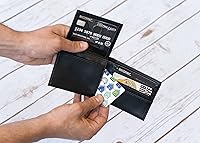 Vista 4 de Rico Industries Billeteras grabadas con láser de Indianapolis Colts de la NFL, Negro -, Indianápolis Colts