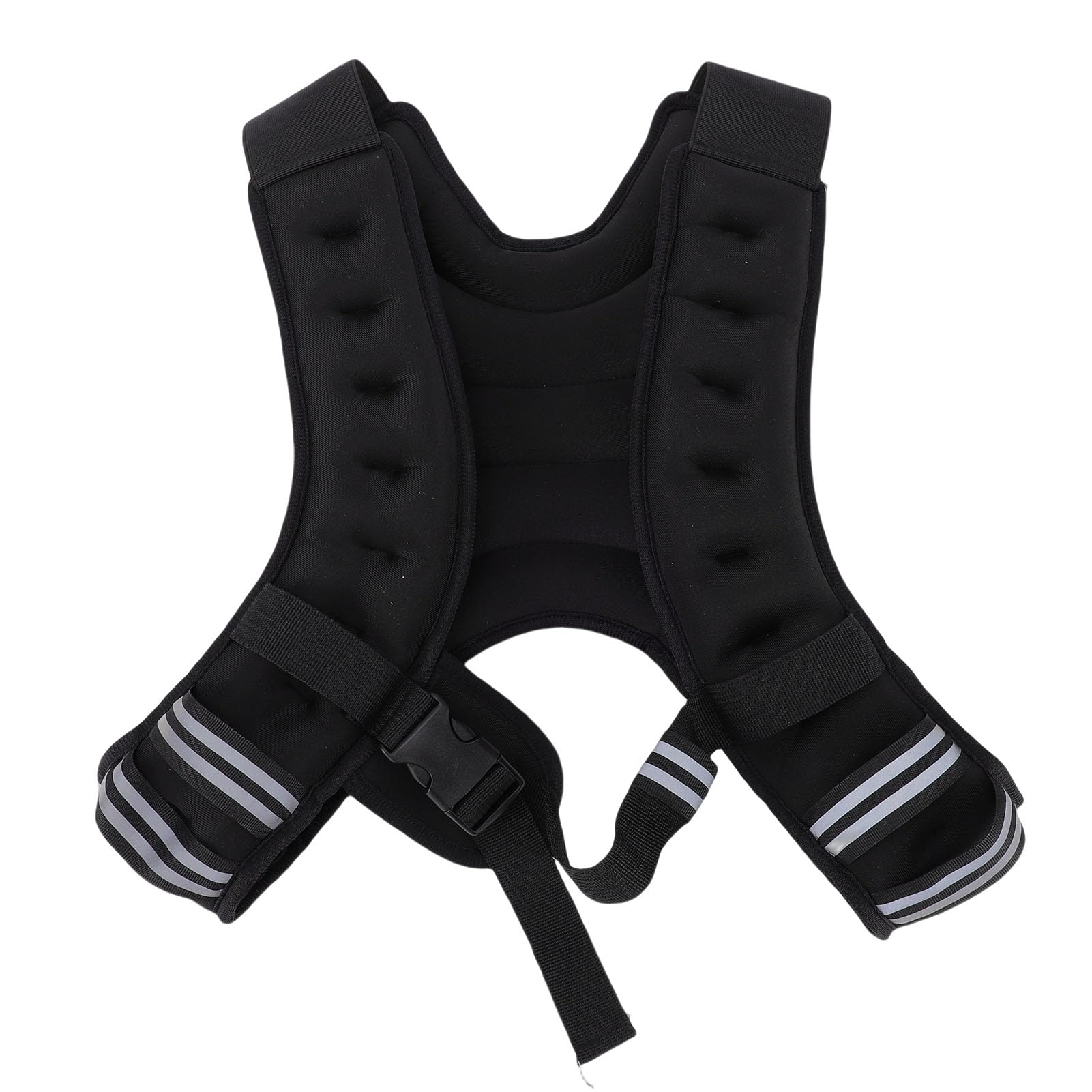RiToEasysports Chaleco Lastrado de 2.7 Kg para Hombre y Mujer, Ajustable de Neopreno con Distribución Uniforme de de Hierro para Correr, Entrenamiento de Fuerza, Fitness