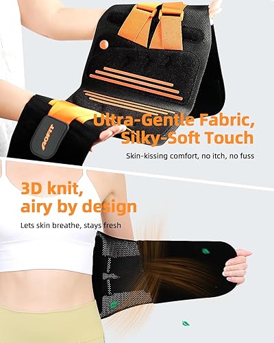 Miniatura 4 de Cinturón de soporte lumbar con placa de soporte 3D, soporte de espalda baja con 4 estancias y correas de soporte ajustables para hombres y mujeres,