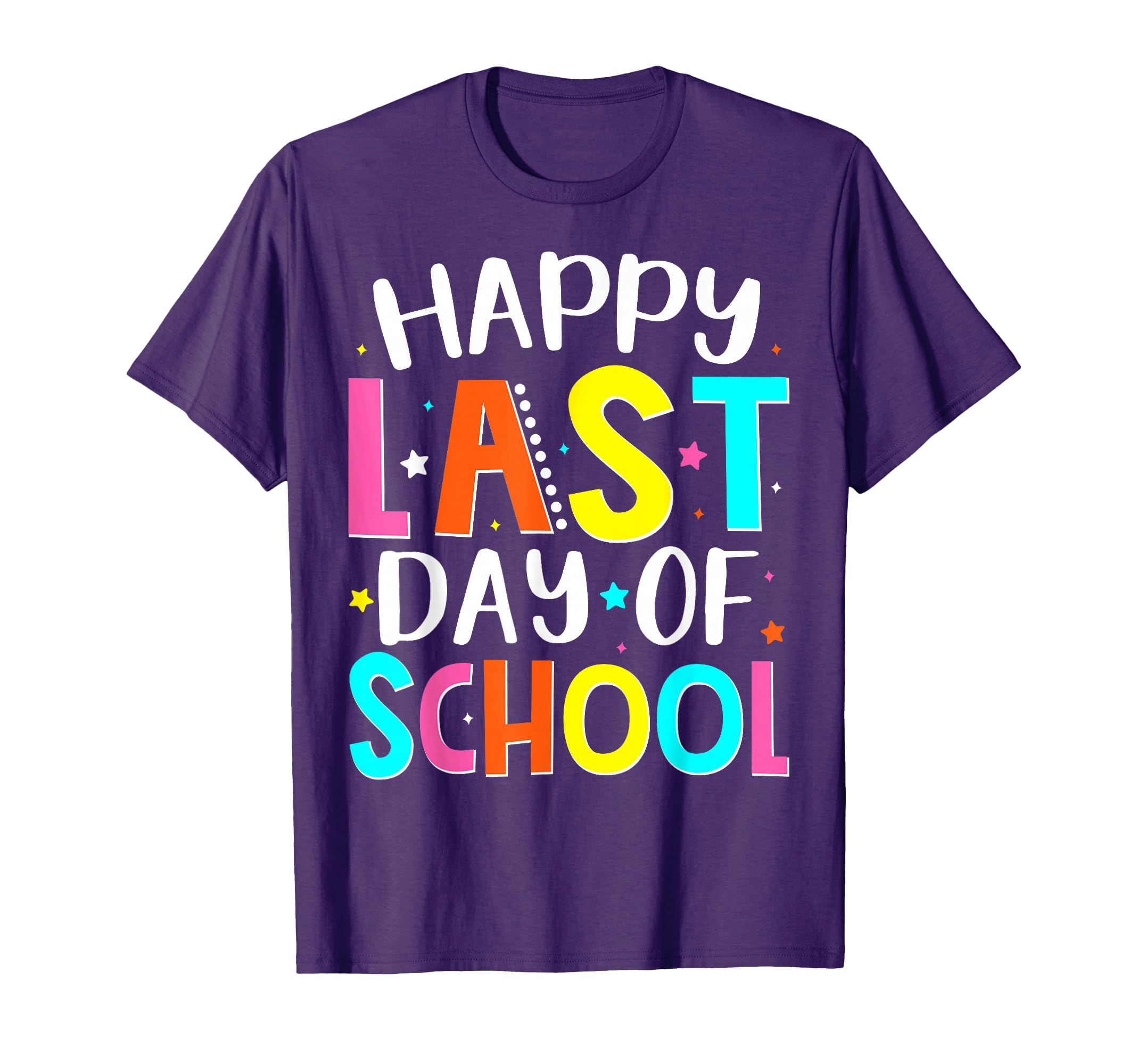 Happy Last Day Of School Teacher Students Graduation Teacher T-Shirt