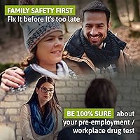 Vista 6 de Exploro Kit de prueba de drogas de 7 paneles - Prueba de drogas en orina en casa para THC, cocaína, opiáceos, anfetaminas, benzodiacepinas, MDMA