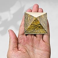 Vista 379 de Amazing Gemstone Amethyst Pyramid Crystal Healing Stones - 2" Great Pyramid Figurine of Natural Stone Pyramid for Meditation, Reiki, Chakra