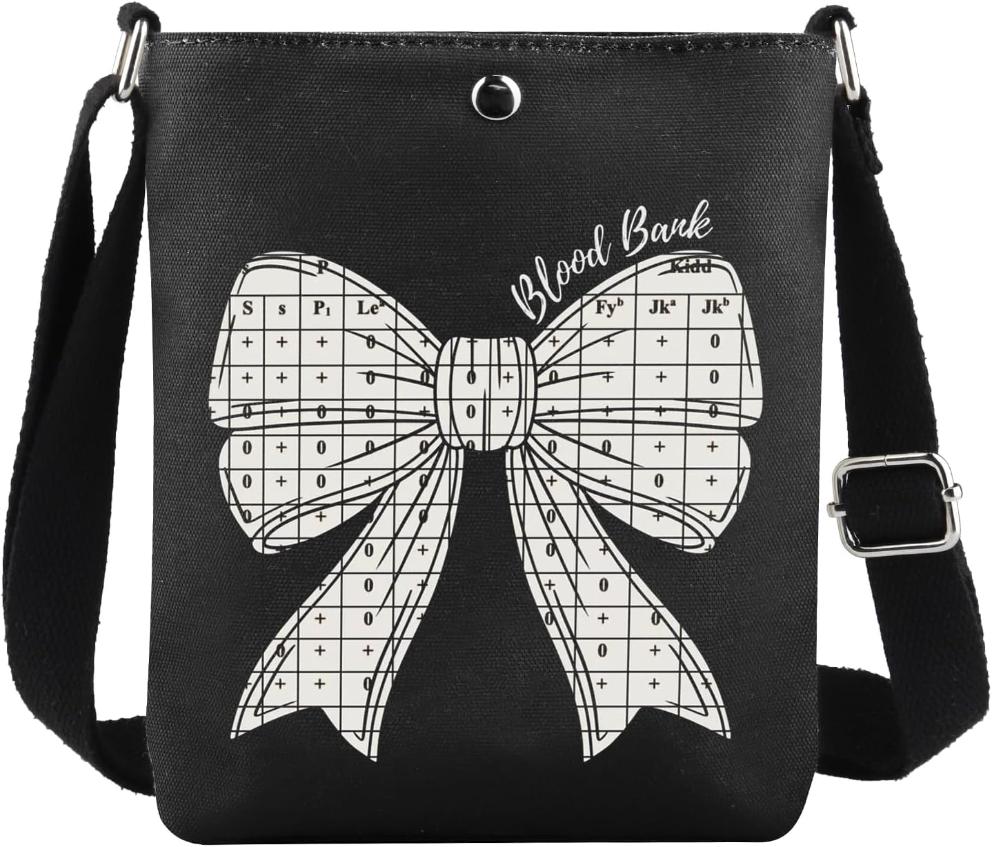 G2TUP Blood Bank Crossbody Bag Blood Banker Gifts Blood Bank Lab Tech Gift Antibody ID Gift Blood Bank Tech Shoulder Bag
