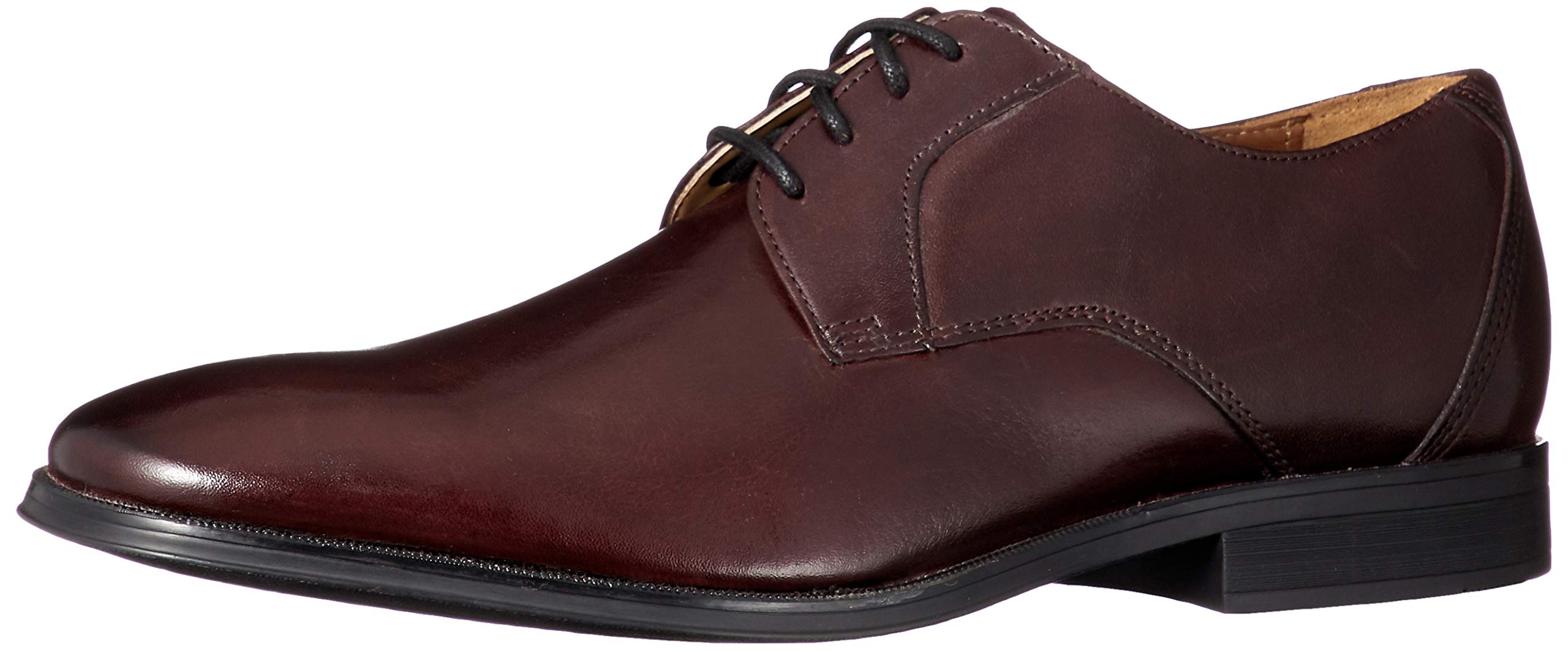 ClarksMen's Gilman Lace Burgundy Leather Burgundy Leather Formal Shoes