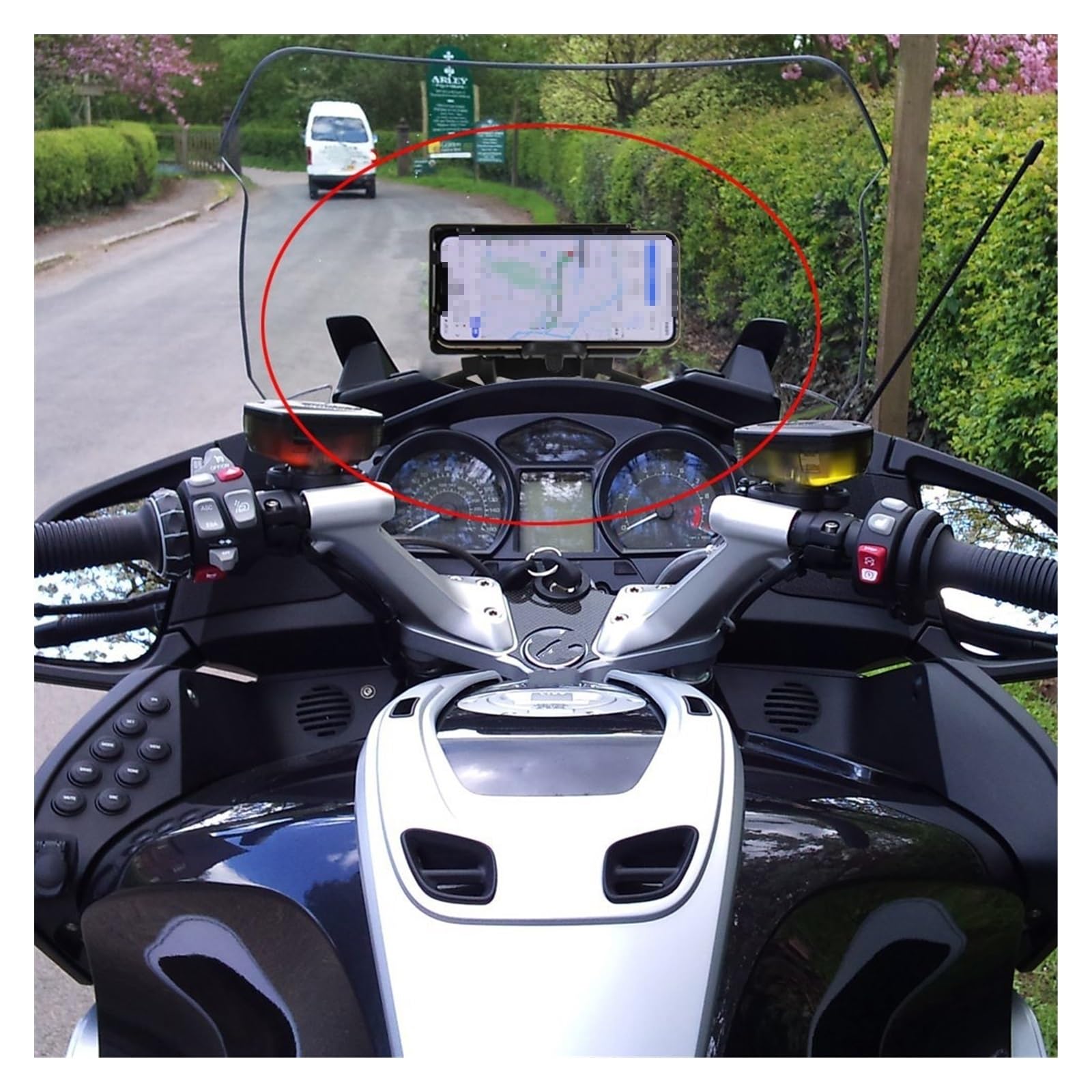 Supporto Telefono Staffa Navigazione Navigatore GPS Moto