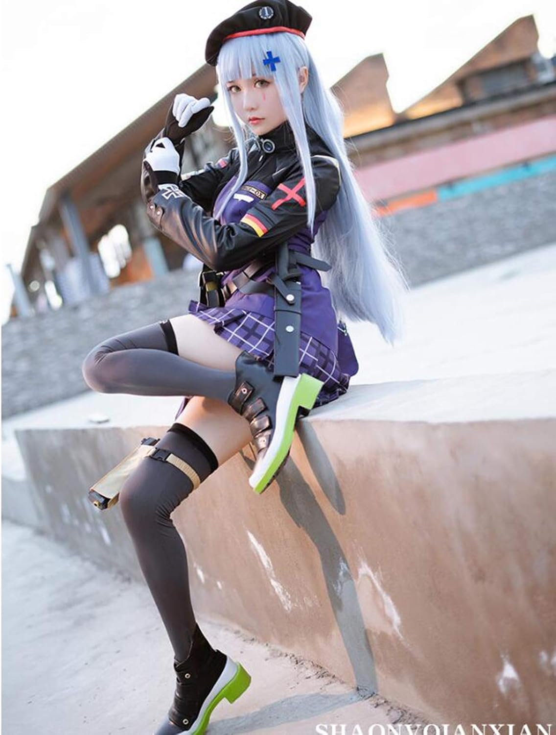 Amazon Ipara コスプレアニメ 少女前線 Hk416服コスプレ Girlsfrontline 自動小铳404ar小隊チームコスチューム 武士 星之茧art556cos チャイナドレス制服 衣装 コスプレ 変装 M コスプレ 仮装 通販