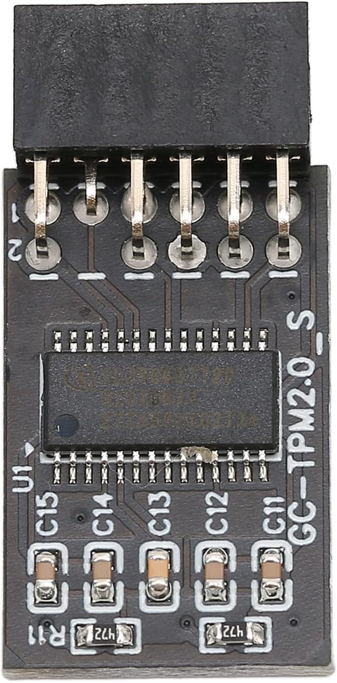 – Sorandy TPM 2.0 Independent Encryption Processor Module, High Security Remote Card Encryption for B550/B450/B460 8.1/7/ 10, 1 X LPC Interface