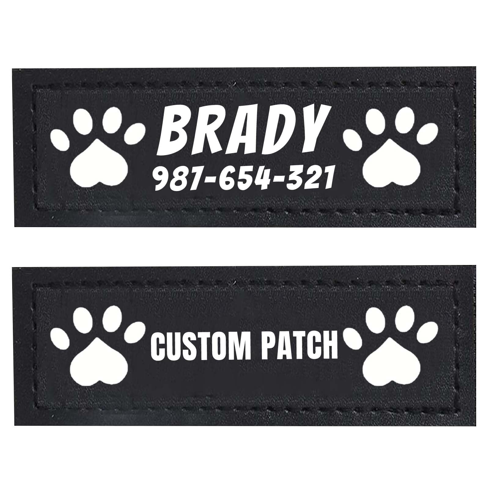 LOFART Custom Velcro Patches for Dog Harness Or Collar
