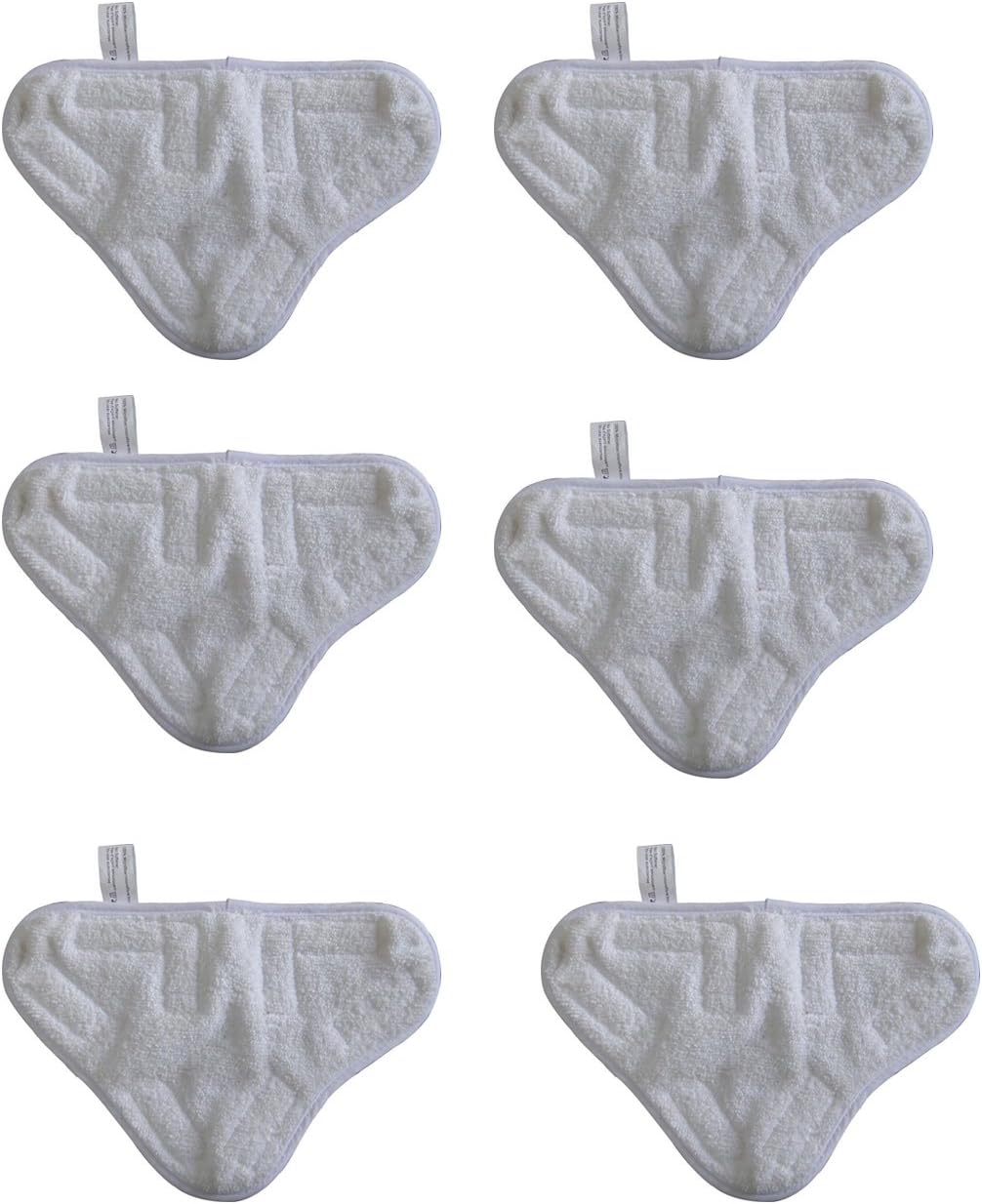 wi8 New 6pcs Replacement Pads For H2O H20 X5 Steam Mop Cleaner Floor