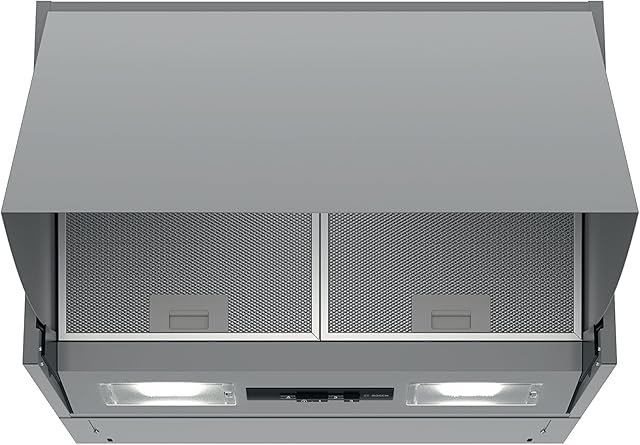 Bosch Serie 2 DEM63AC00B Integrated Cooker Hood with 3 speed power levels, Silver