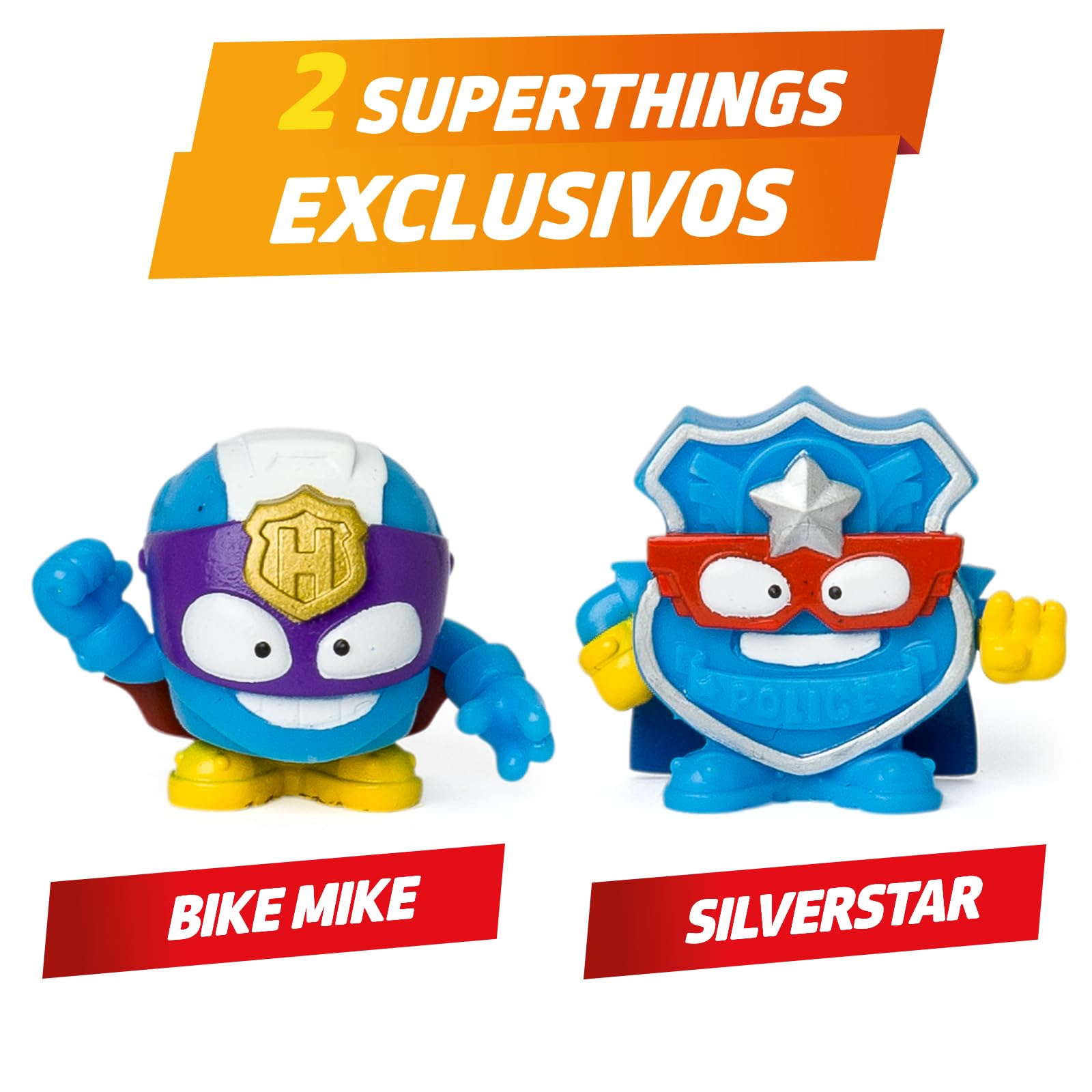 SUPERTHINGS KAZOOM POWE –Battle Vehicle Police. Vehículo de batalla policía de los héroes de la Serie de TV “Superthings Kazoom Power”. Contiene 1 Battle Vehicle, 2 Superthings Exclusivos, 1 Proyectil