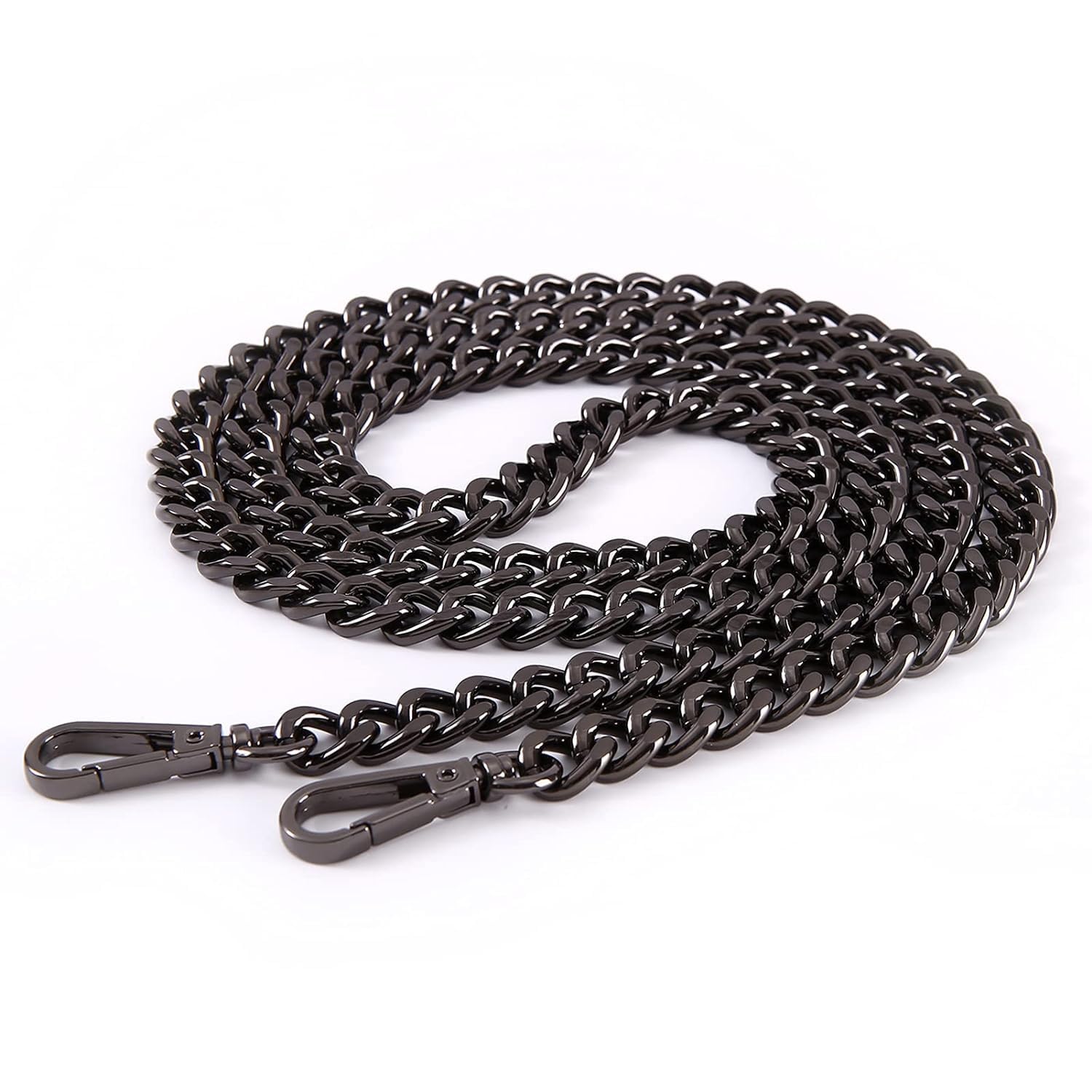 URBAN CREATION Replacement Chain Strap For Handbags Purse Clutch Bags 47.52'' COLOR BLACK