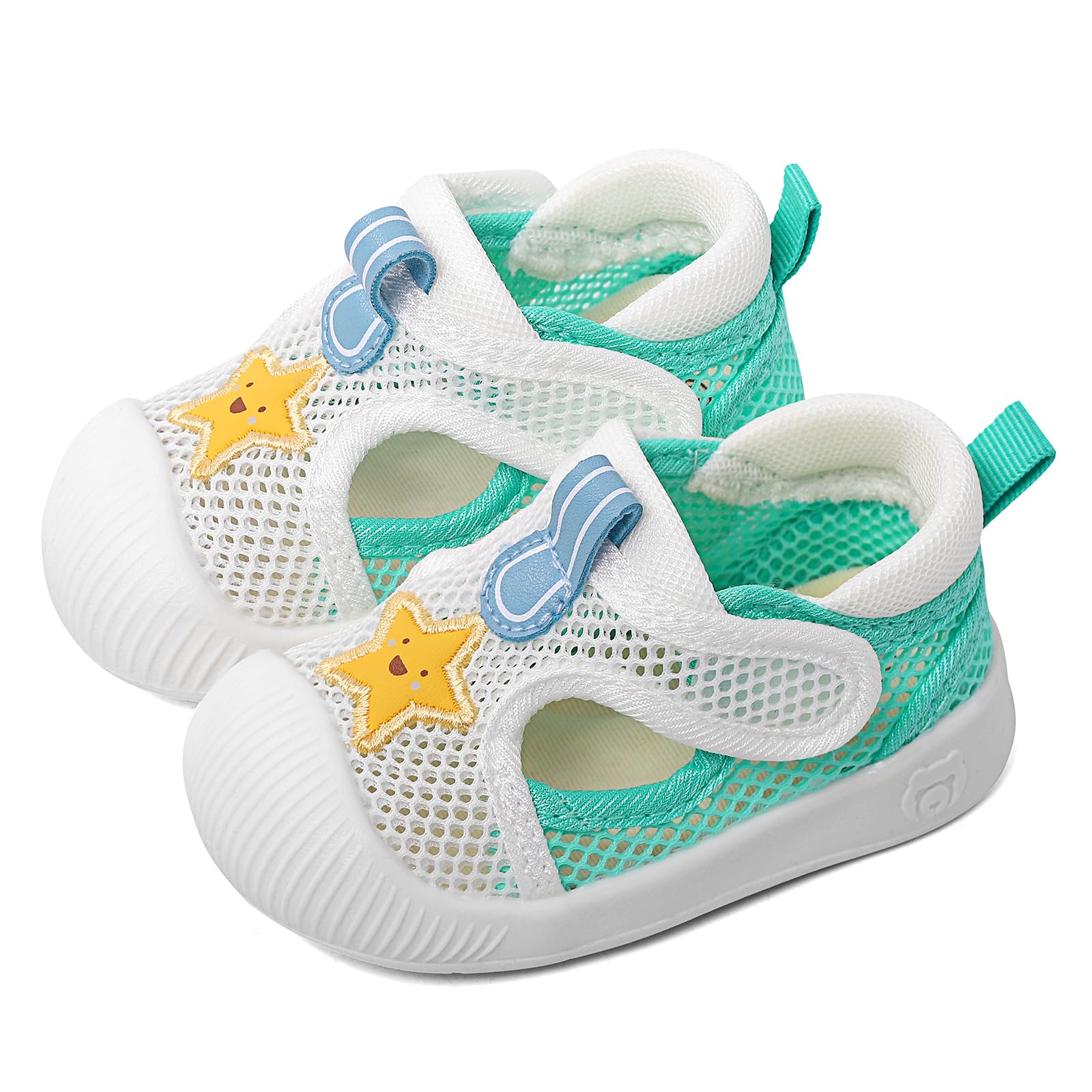 MASOCIO Baby Boys Girls Summer Shoes Infant Toddler Sandals Soft Sole Anti-Slip Shoes - 2
