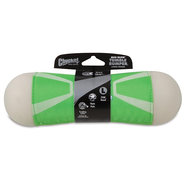 Foto 2 de 4 de Chuckit Juguetes Para Morder Para Perros Tumble Bumper Max Glow Large