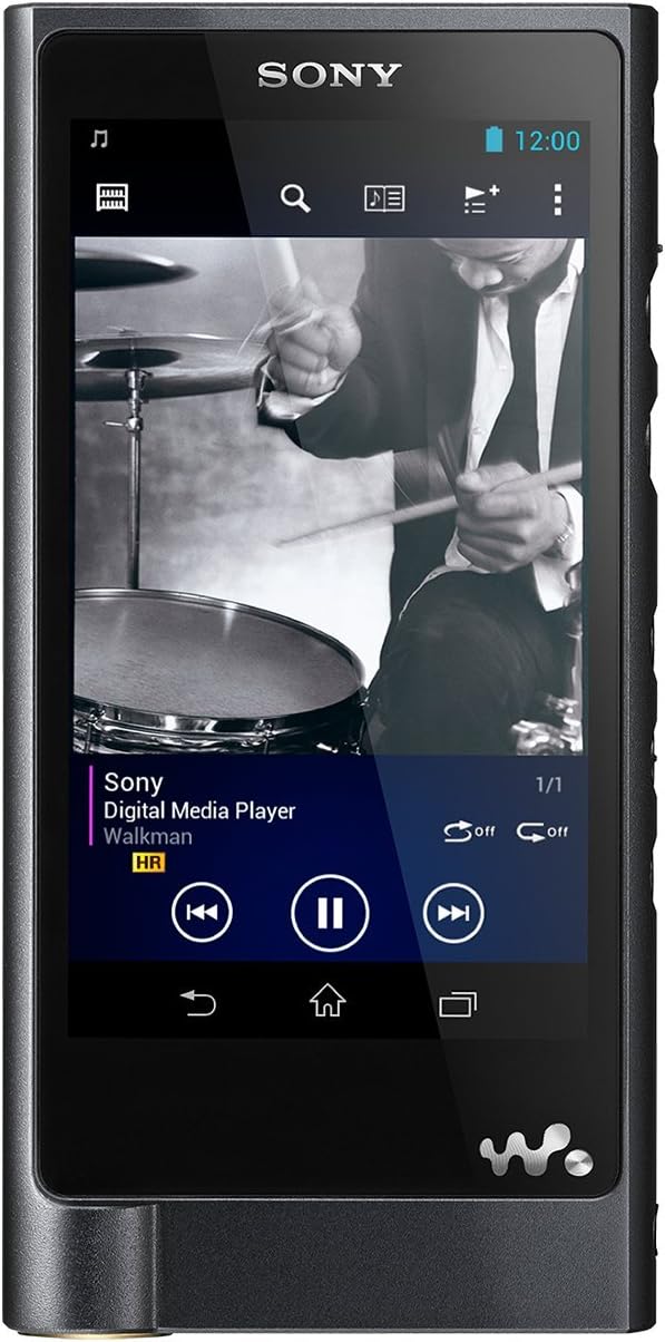 Sony NW-ZX2 Walkman with High Resolution Audio, LDAC, NFC and Bluetooth - Black