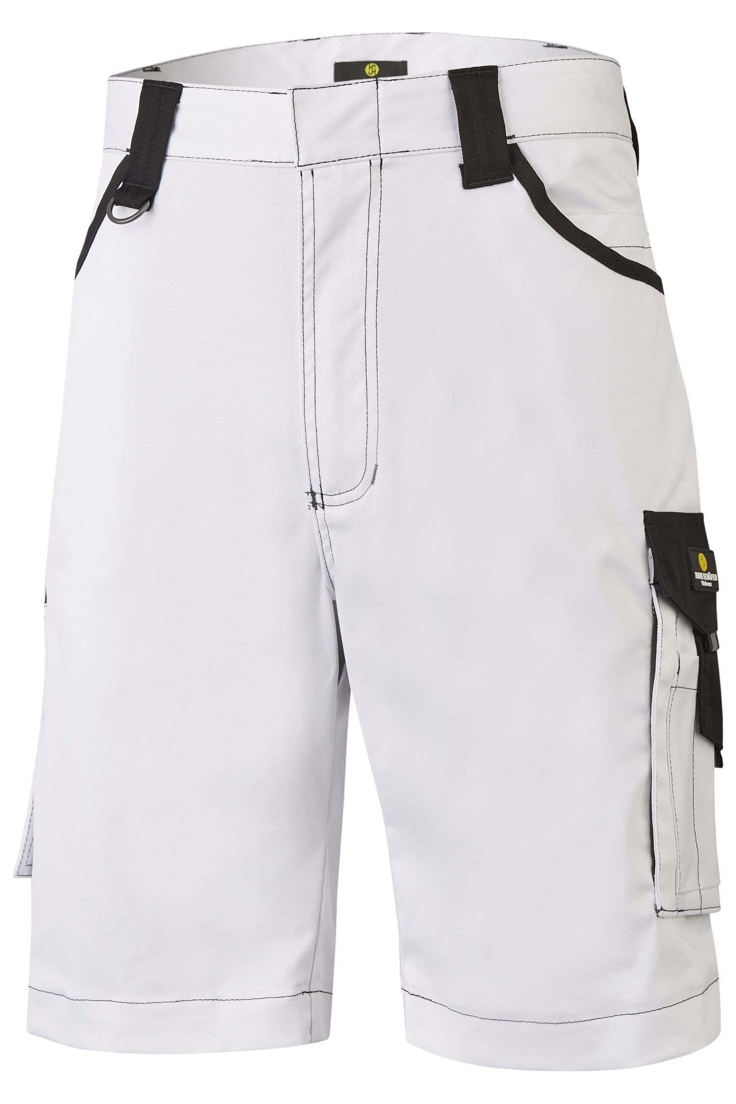 HSW Professional – Pantalones Cortos de Trabajo para Hombre – Pantalones Cortos/Bermudas a la Moda con Bolsillos Variados para Herramientas