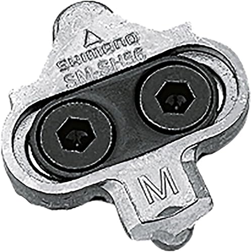 Shimano Y41S98100 Par calas, Unisex, Acero Inoxidable, Bicicleta de Montaña, Gri