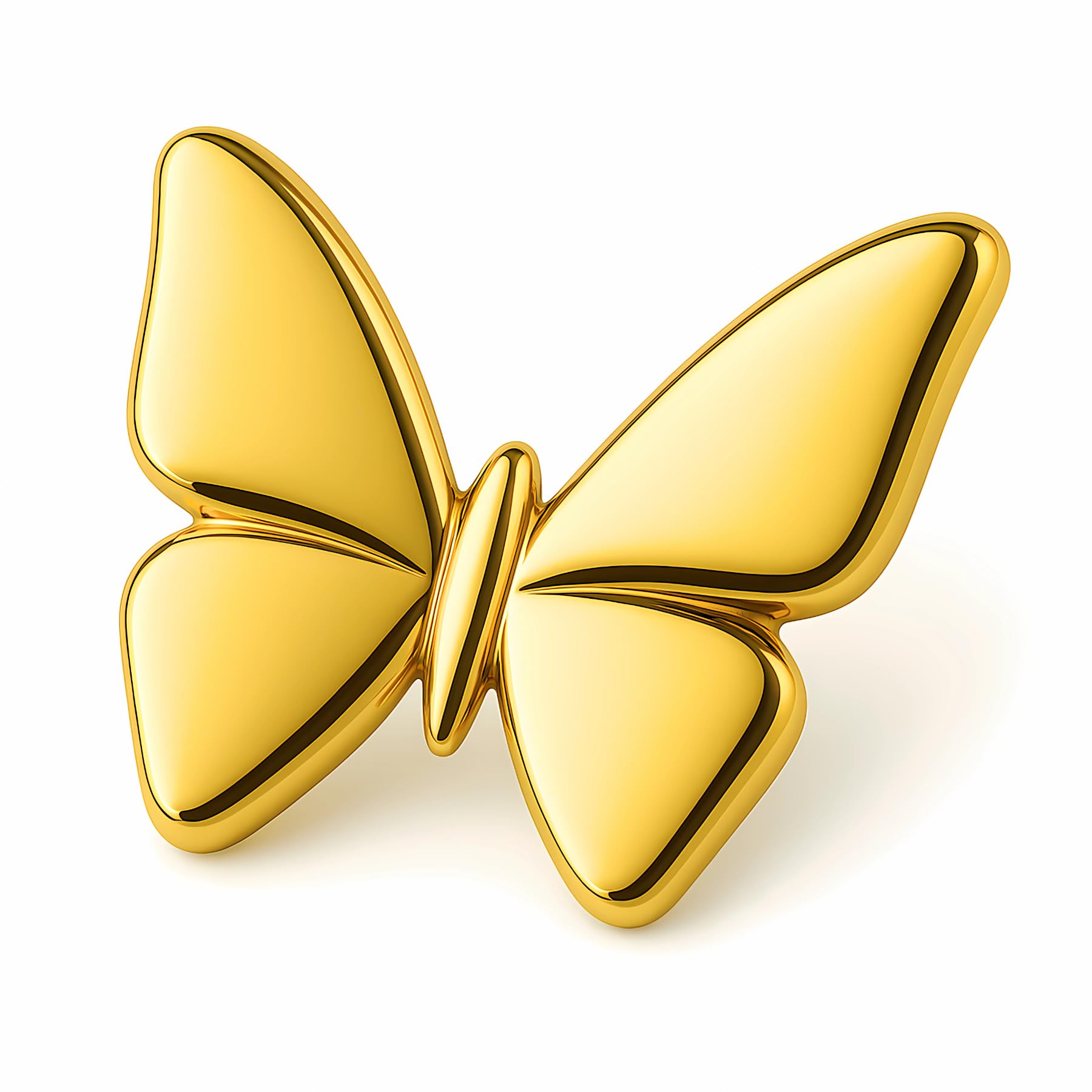 3D Vlinderbroche Goud - Elegante Broche Voor Dames - Natuur Sieraden Vlinder Insecten