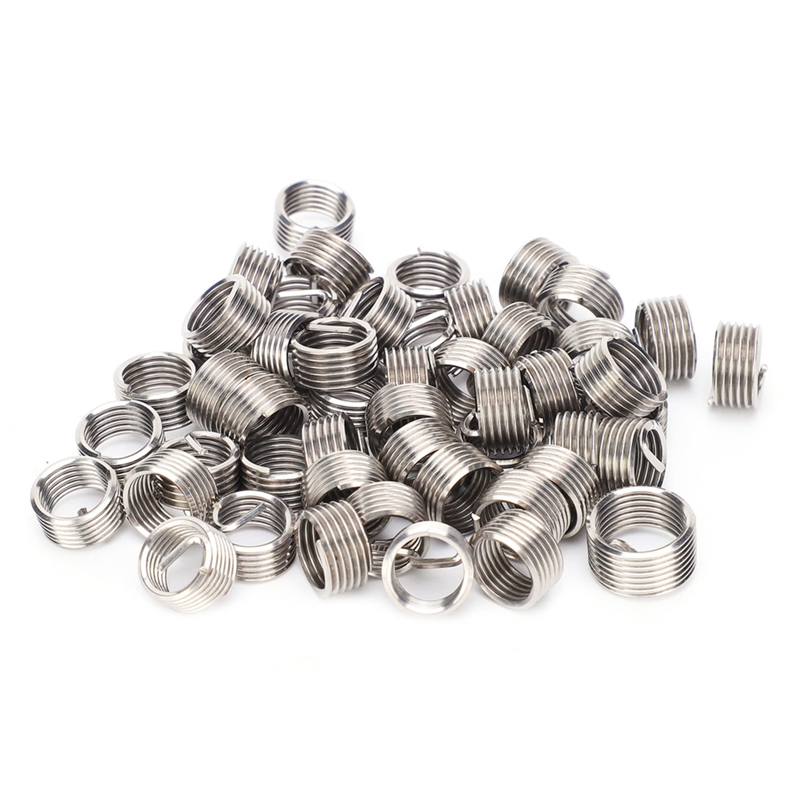M10X1.25 50Pcs Thread Inserts Male Female Reducing Nut Repair Tool Stainless Steel Fastener M10X1.25 Thread Inserts (1.5D) - Image 4