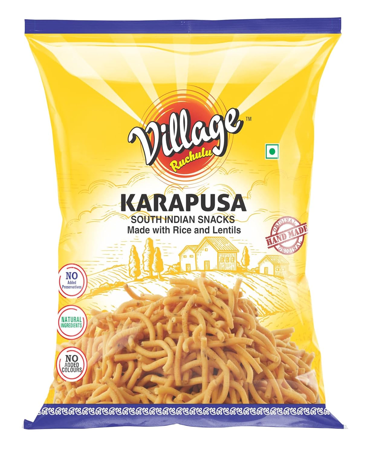 VILLAGE RUCHULU Karapusa 170 Gms South Indian Snacks Amazon.in