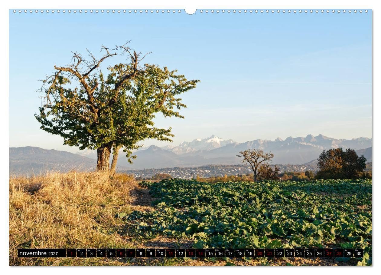 Au fil du temps... Du Jura aux Alpes (Calendrier mural haut de gamme 2027 DIN A2 vertical), CALVENDO calendrier mensuel: Des points de vues ... des Alpes , dévoilant la beauté au quotidien.