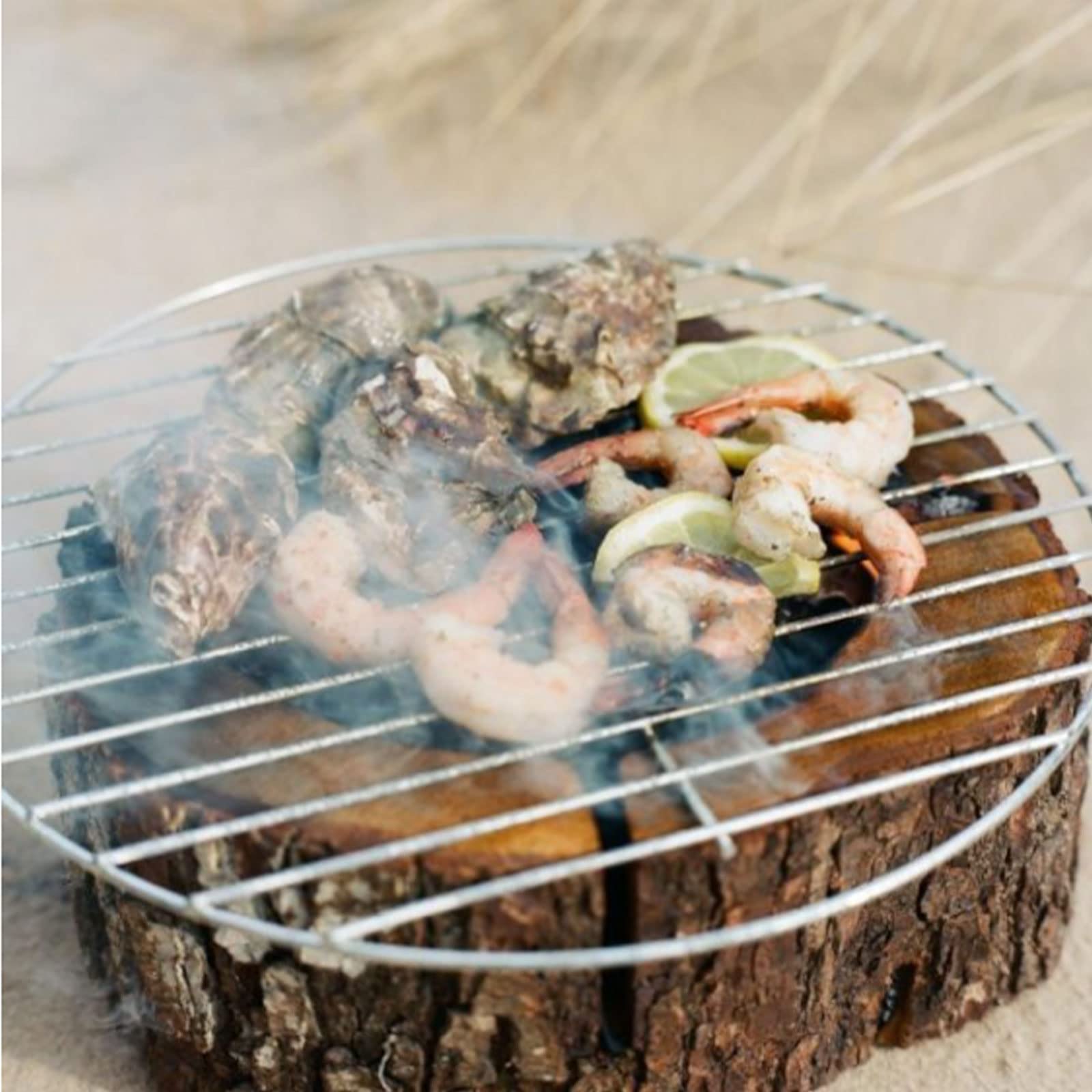 Mondo Viro Barbecue accendifuoco take away usa e getta in carbone e legno naturale in ontano (2)