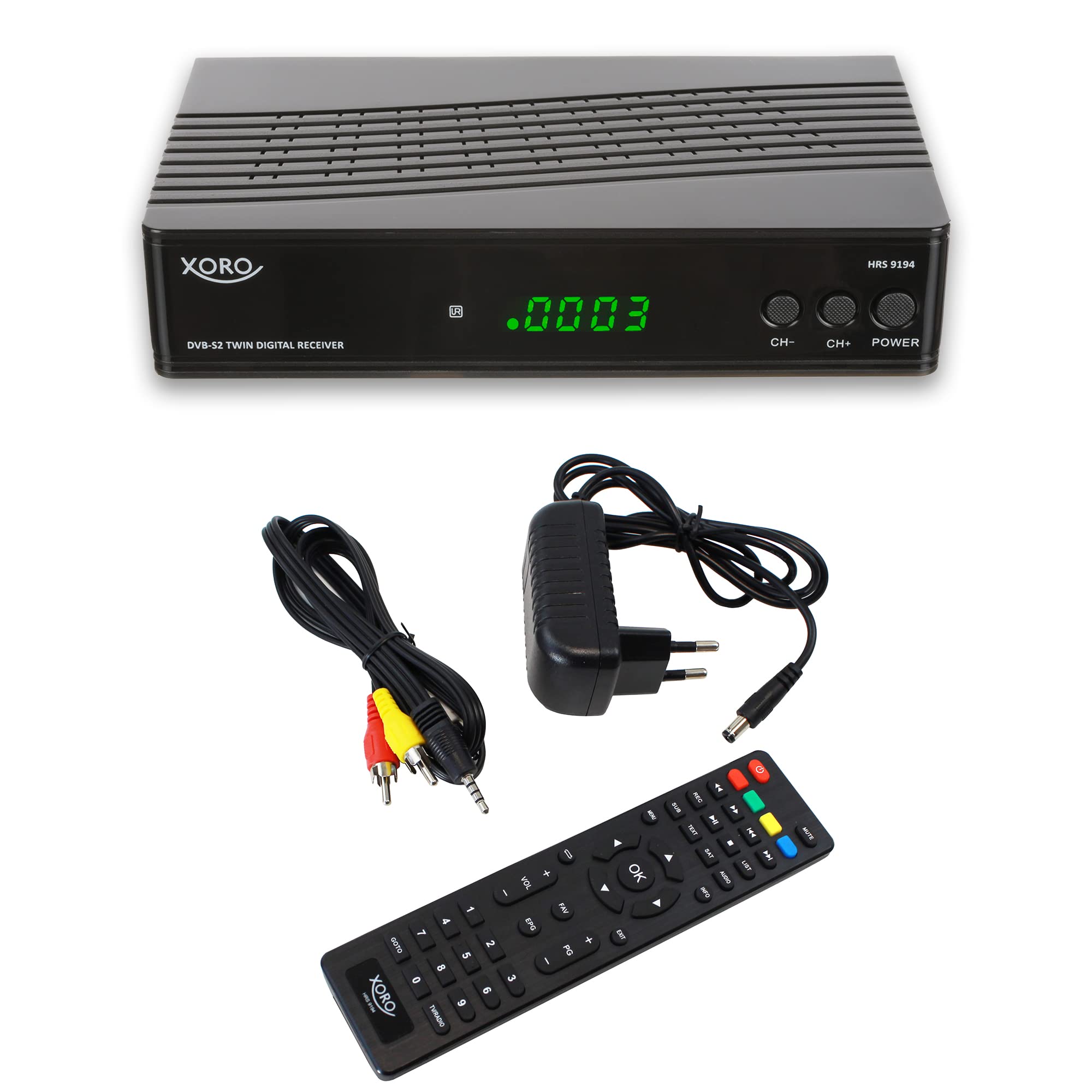 XORO HRS 9194 HD Satellitenreceiver DVB-S2 Twin-Tuner