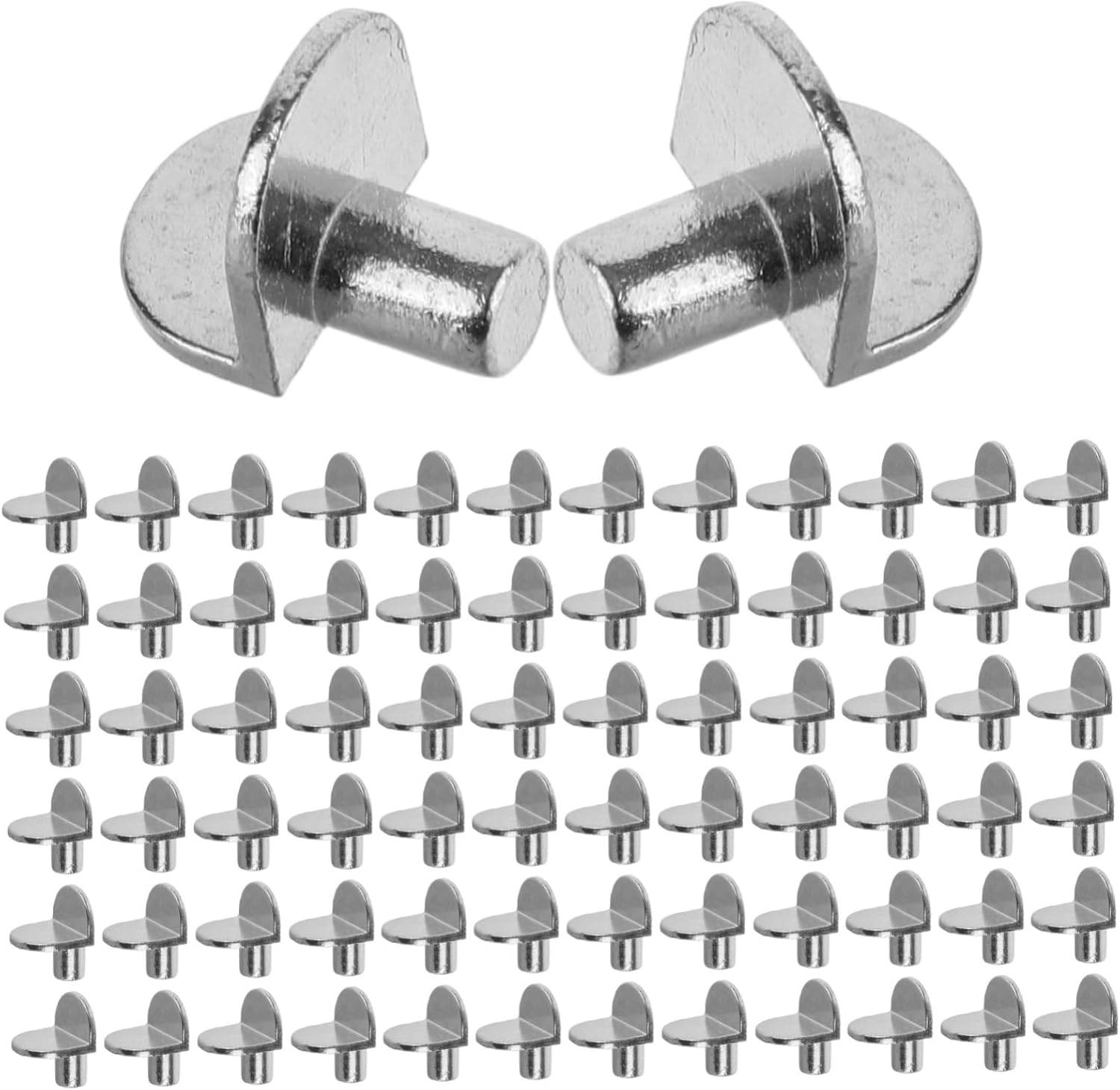 Mikikit 300pcs Shelf Support Pegs Cabinet Shelf for Easy Installation Sturdy Support for Bookcases Furniture Closets for Organizing Spaces