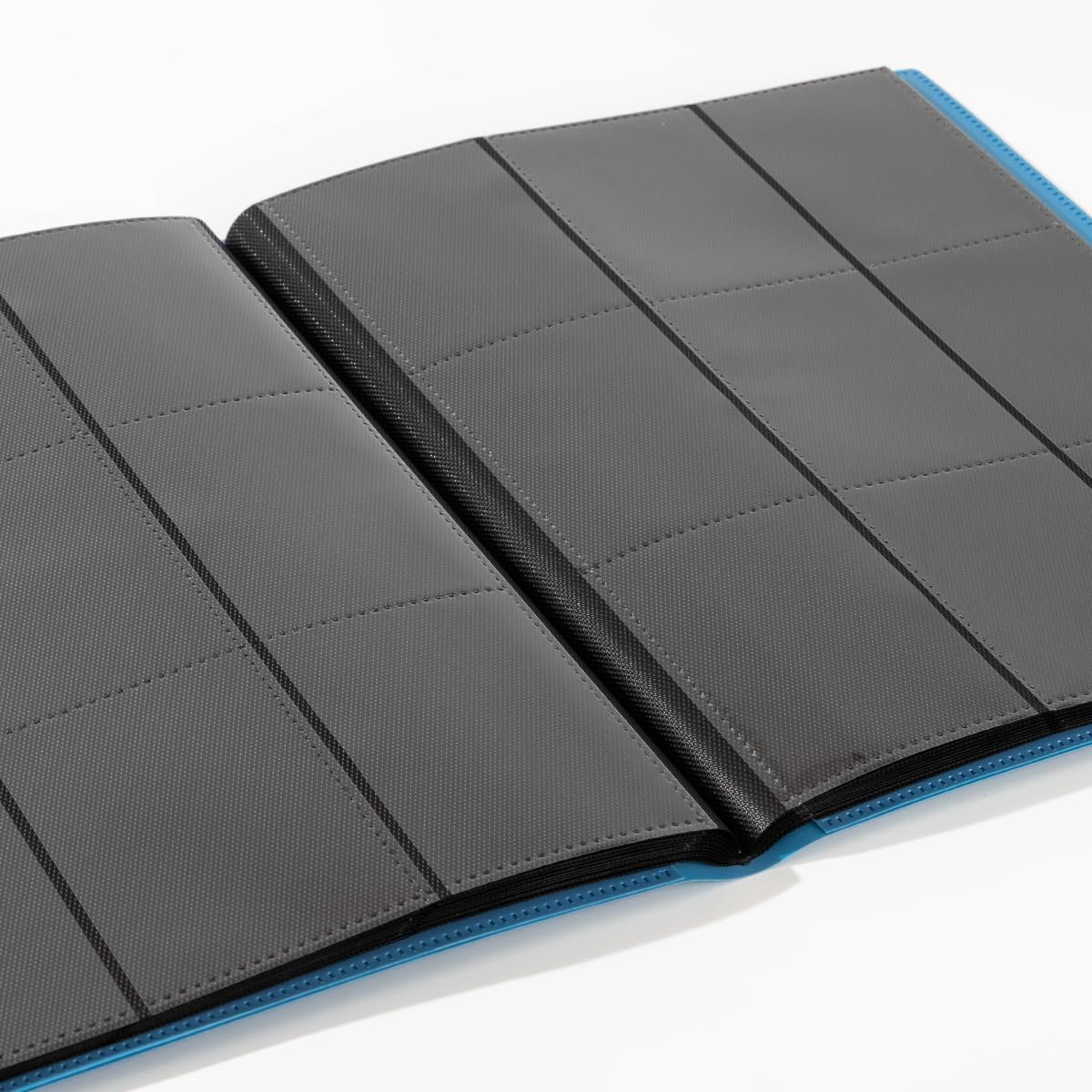 efunkdog Raccoglitore Carte, Album portacarte collezionabili 9 tasche, Capacità di 360 carte per TCG e carte sportive (Blu)