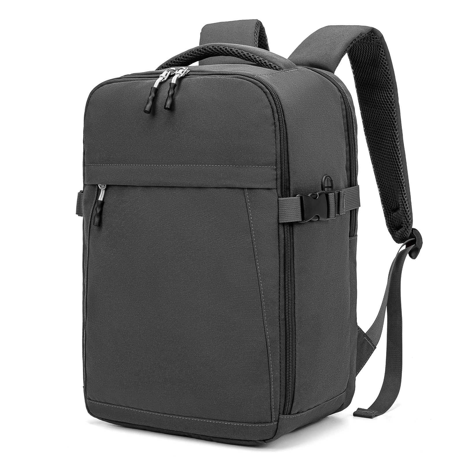 Xkdoai Zaino Ryanair 40x20x25, Zaino da Viaggio Aereo Bagaglio a Mano, Bagaglio a Mano 40x20x25 Ryanair Borse da Cabina Antifurto Borsa Zaini Impermeabile con Borsa per Bottiglie